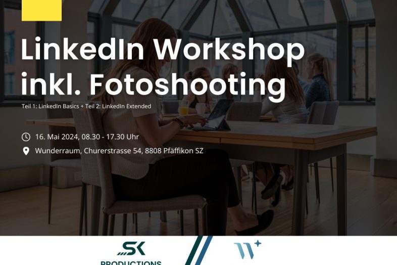 LinkedIn Workshop - inklusive Fotoshooting (Teil 1 + 2)