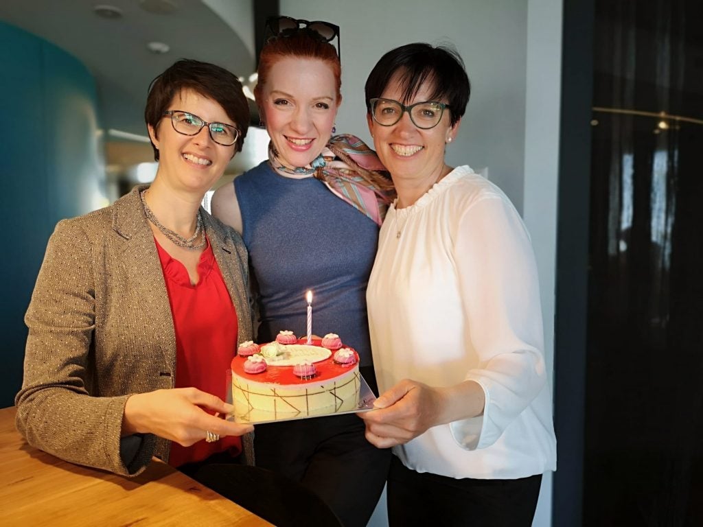 Milena Haller im Coworking Wunderraum